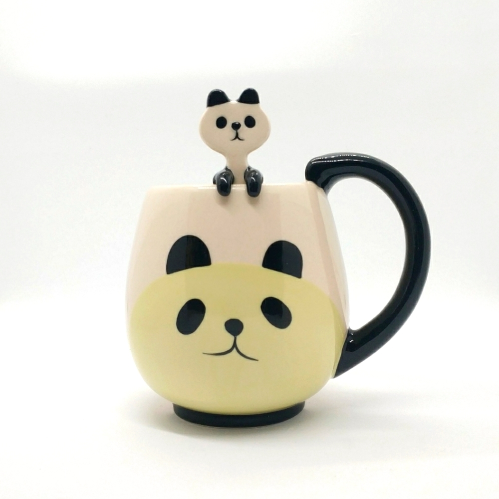 Cocombre Panda Mug & Spoon Set